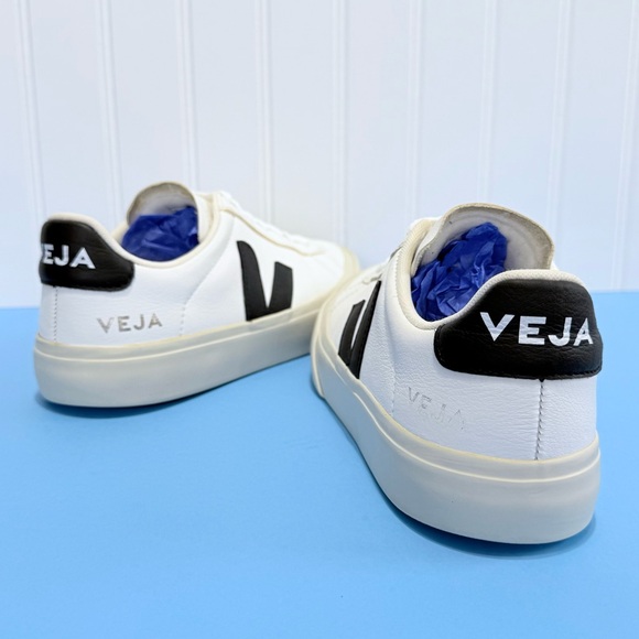 Veja Campo Marsala Women’s Lace Up Logo Sneaker White- Size US 5 - Picture 11 of 17